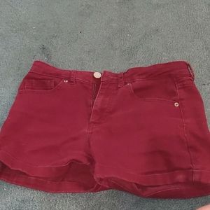 High waisted shorts